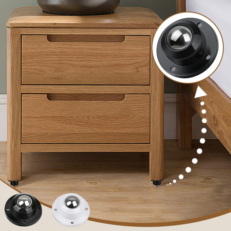 🏠✨Adhesive Load-Bearing 360°Universal Pulleys -  No Tools, No Lifting, No Hassle!