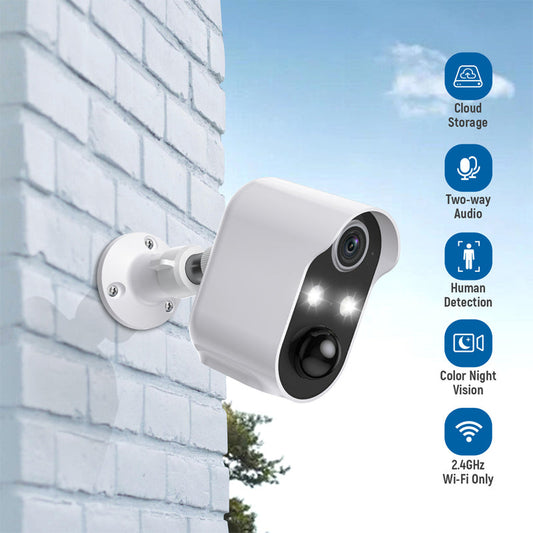 🏡Keep Your Home Safe 24/7 🔒Solar Powered Surveillance Camera - WiFi Wireless IP Camera