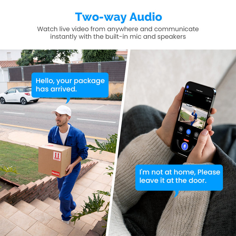 🏡Keep Your Home Safe 24/7 🔒Solar Powered Surveillance Camera - WiFi Wireless IP Camera
