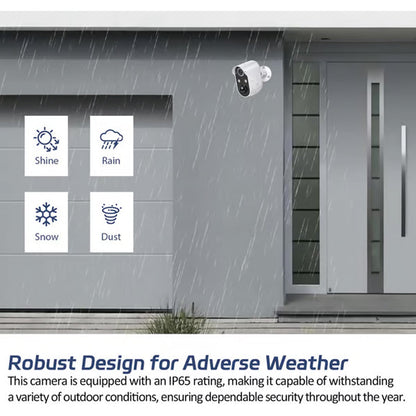 🏡Keep Your Home Safe 24/7 🔒Solar Powered Surveillance Camera - WiFi Wireless IP Camera