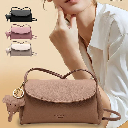 🔥2025 Hot Sale 🎁Women's  High end Fashion Crossbody Bag with Elephant Pendant