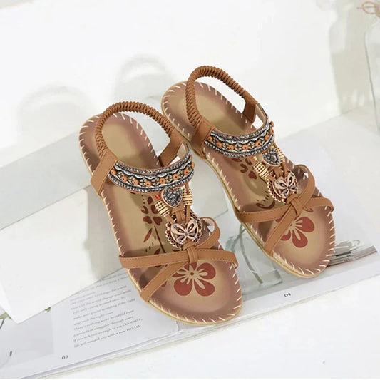 👡 40% OFF NOW! 💎 Bohemian Orthopedic Sandals – Arch Support, Non-Slip Sole & Barefoot Comfort for All-Day Wear 🌈