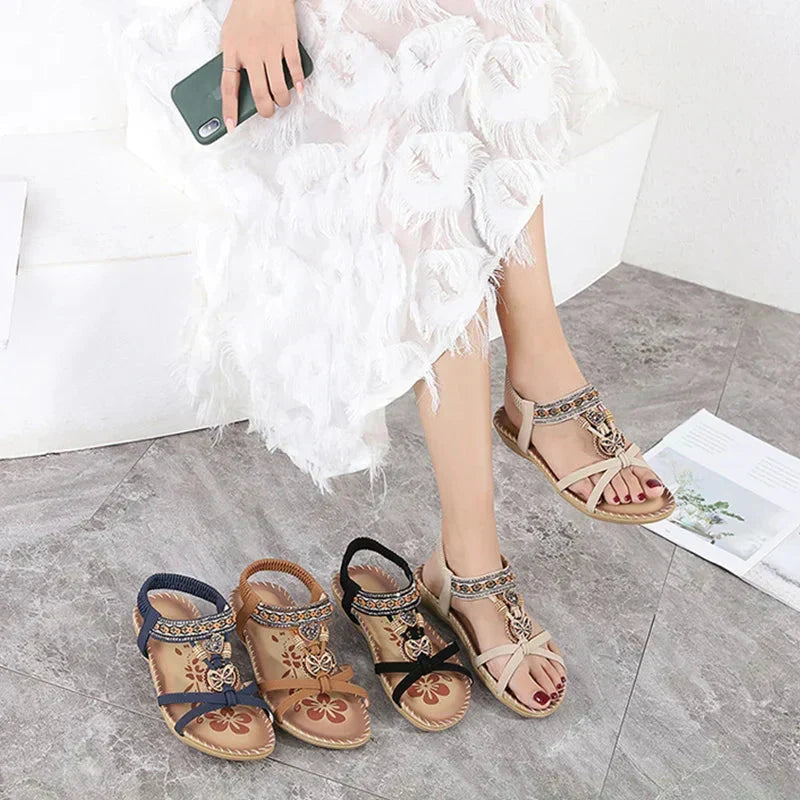 👡 40% OFF NOW! 💎 Bohemian Orthopedic Sandals – Arch Support, Non-Slip Sole & Barefoot Comfort for All-Day Wear 🌈