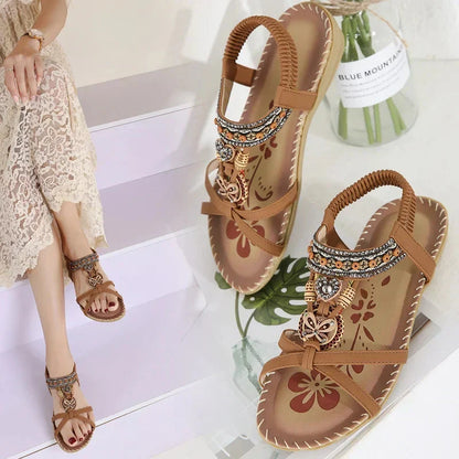 👡 40% OFF NOW! 💎 Bohemian Orthopedic Sandals – Arch Support, Non-Slip Sole & Barefoot Comfort for All-Day Wear 🌈