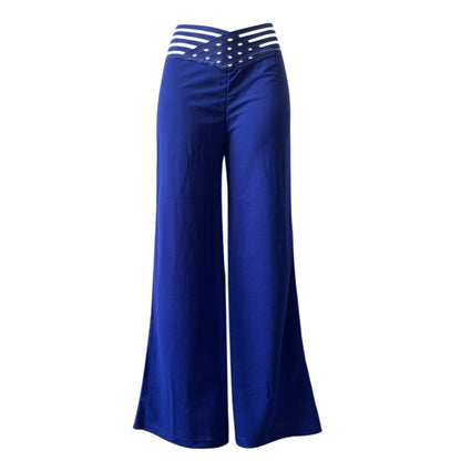 🔥 Zeitlich begrenzter Verkauf – Bis zu 50% RABATT🍃Freizeit-High-Waist-Hosen mit weitem Bein für Damen
