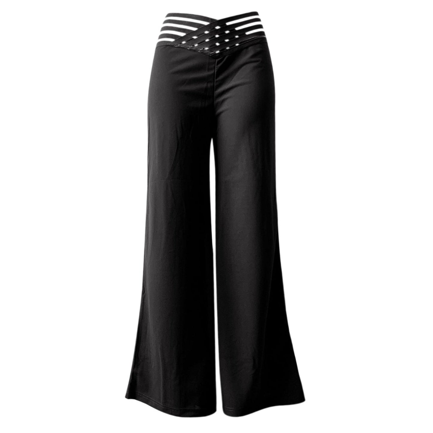 🔥 Zeitlich begrenzter Verkauf – Bis zu 50% RABATT🍃Freizeit-High-Waist-Hosen mit weitem Bein für Damen