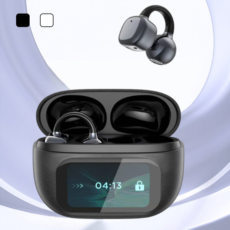 🔥2025 HEISSER VERKAUF🔥🎧Ear-Clip Smart Color Screen Intelligentes Übersetzungs-Headset🎧