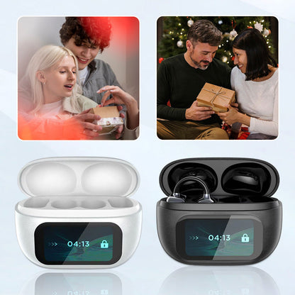 🔥2025 HEISSER VERKAUF🔥🎧Ear-Clip Smart Color Screen Intelligentes Übersetzungs-Headset🎧