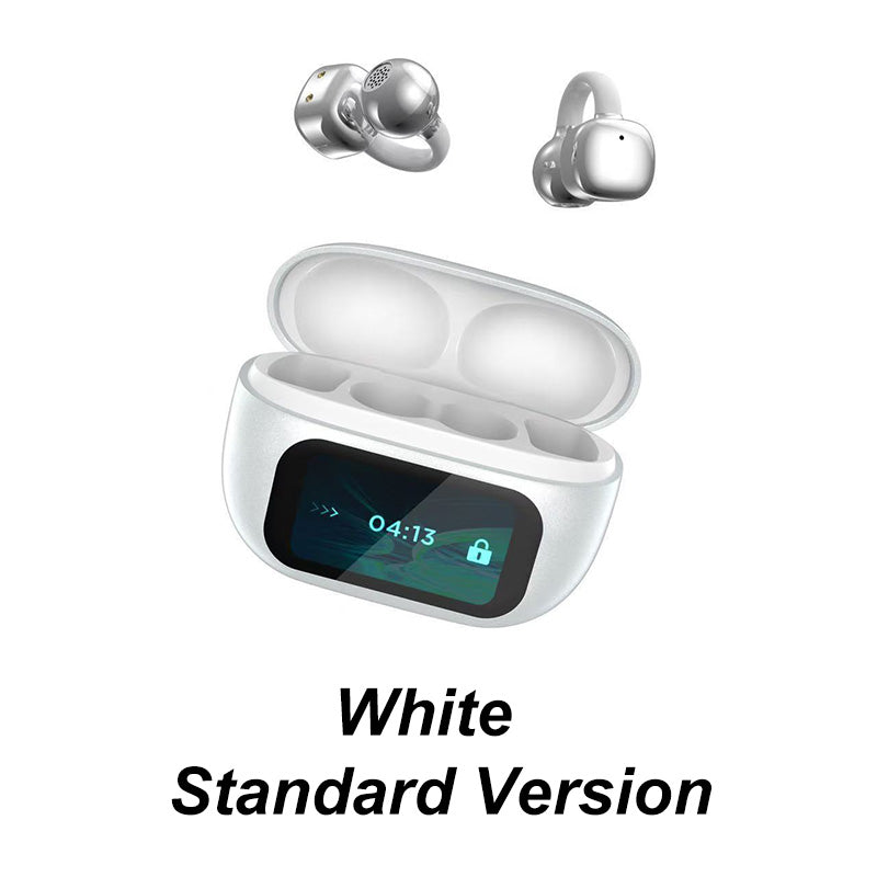 🔥2025 HEISSER VERKAUF🔥🎧Ear-Clip Smart Color Screen Intelligentes Übersetzungs-Headset🎧