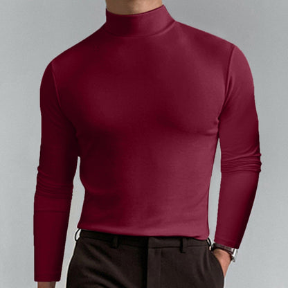👕 60% RABATT JETZT! 🔥 Herren Stehkragen Slim Fit T-Shirt - Dehnbar & Atmungsaktiv für Sport oder Freizeit, Modern Stil & Komfort 🏃‍♂️📦