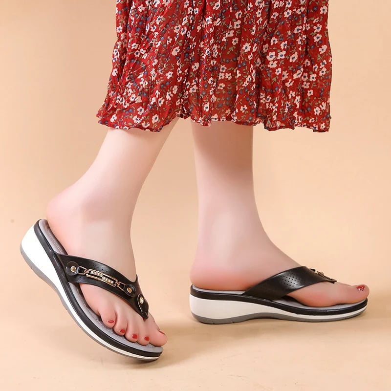 🎀 Flip-flops For Women With Cushioning That Provides Arch Support✨ Sparkle & Comfort All Day🌞