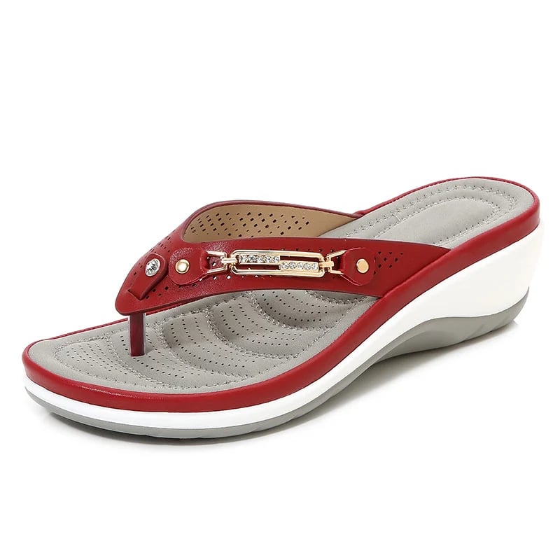 🎀 Flip-flops For Women With Cushioning That Provides Arch Support✨ Sparkle & Comfort All Day🌞