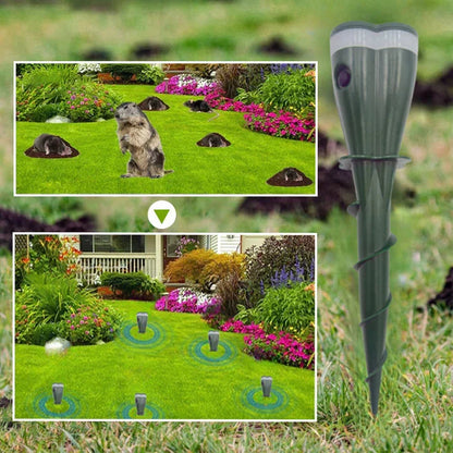 Hot Sale 50% OFF☘️Solar Powered Waterproof Animal Repellent