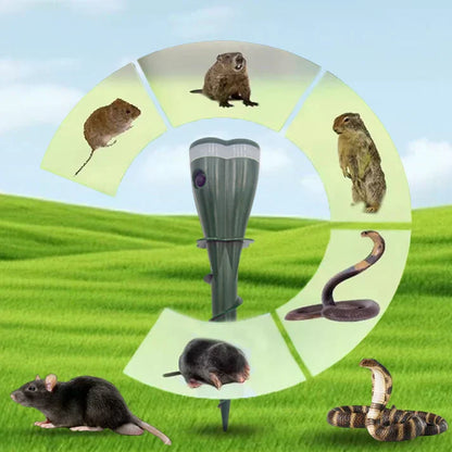 Hot Sale 50% OFF☘️Solar Powered Waterproof Animal Repellent
