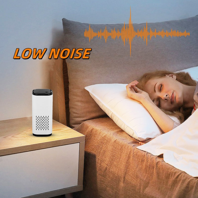 ✨New Arrival——LIMIT TIME 50% OFF✨Compact Rechargeable Low Noise Air Purifier