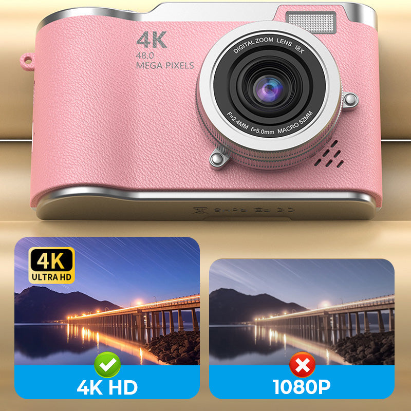 💐50% OFF ! 4K Touch Screen Camera – Share Your Favorite Moments ✨📱【Special Offer】