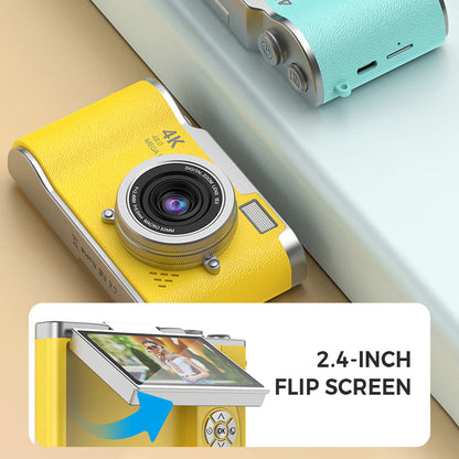 💐50% OFF ! 4K Touch Screen Camera – Share Your Favorite Moments ✨📱【Special Offer】