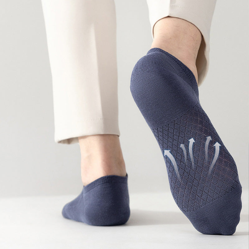 💖Men's Anti-Odor Mesh Breathable Socks