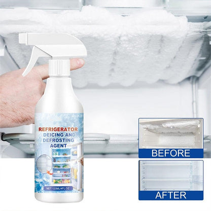🧊 2 KAUFEN, 1 GRATIS! ✨ Kühlschrank-Enteiserspray - Taut Eis schnell ab & Verhindert Frost, Sicher für alle Geräte ❄️📦