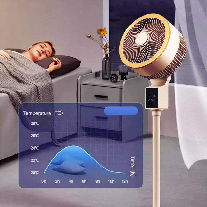 ⚡ Limited stock🌬️Quiet 3-Speed Oscillating Pedestal Fan – Adjustable Home Air Circulator❄️  360° rotation✔️Three fan speeds, quiet during sleep 🤫