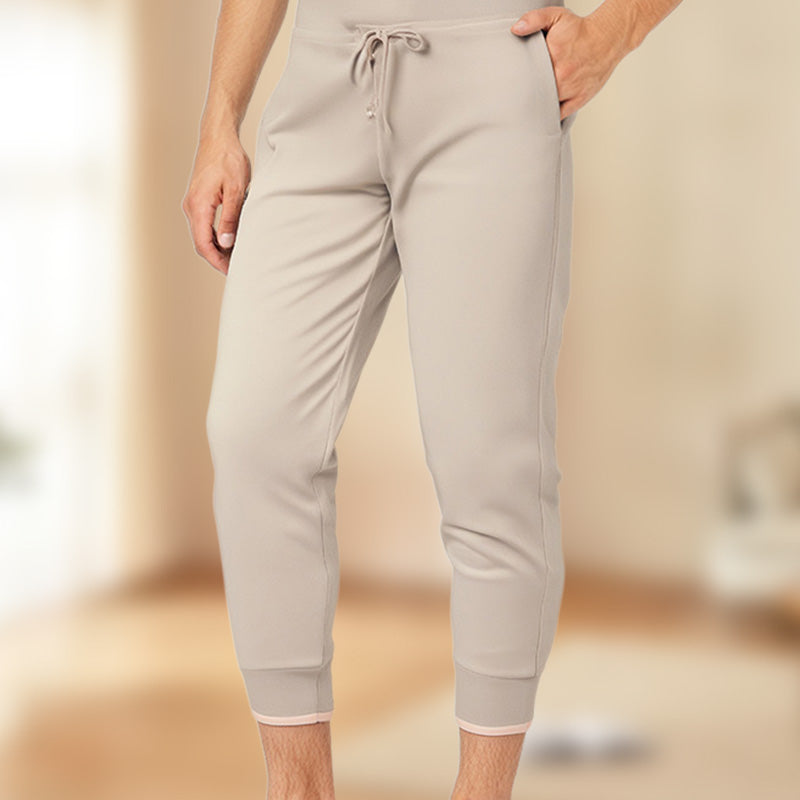 🎁Letzter Tag 50% Rabatt🔥Damen 2025 Ultraweiche Lounge Capri Jogger Sweathose Sport Yoga mit Taschen (JETZT 2 KAUFEN UND VERSANDKOSTENFREI ERHALTEN!!!)