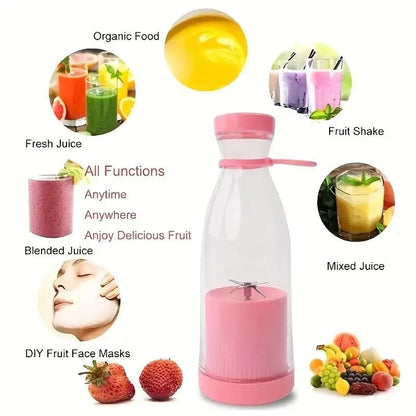 🥤🍊 Portable Juicer Bestseller – Fresh Juice Anytime, USB Rechargeable & Easy Clean ✨