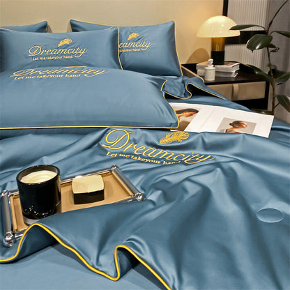 ☁️ Sleep Like on a Cloud | 2026 New Cool-Tech Bedding Set | Washable & Breathable 💤【50% OFF】
