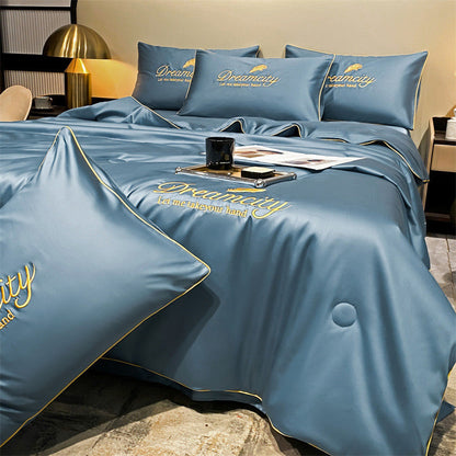 ☁️ Sleep Like on a Cloud | 2026 New Cool-Tech Bedding Set | Washable & Breathable 💤【50% OFF】