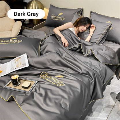 ☁️ Sleep Like on a Cloud | 2026 New Cool-Tech Bedding Set | Washable & Breathable 💤【50% OFF】