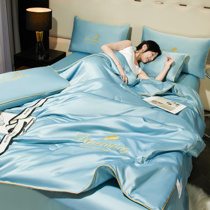 ☁️ Sleep Like on a Cloud | 2026 New Cool-Tech Bedding Set | Washable & Breathable 💤【50% OFF】