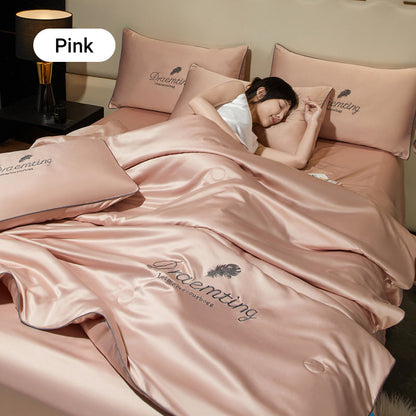 ☁️ Sleep Like on a Cloud | 2026 New Cool-Tech Bedding Set | Washable & Breathable 💤【50% OFF】