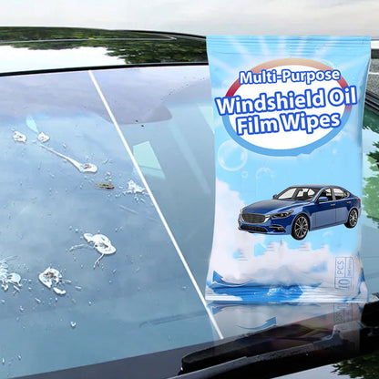 Multi-Purpose Windshield Oil Film Wipes
