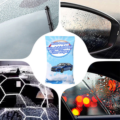 Multi-Purpose Windshield Oil Film Wipes
