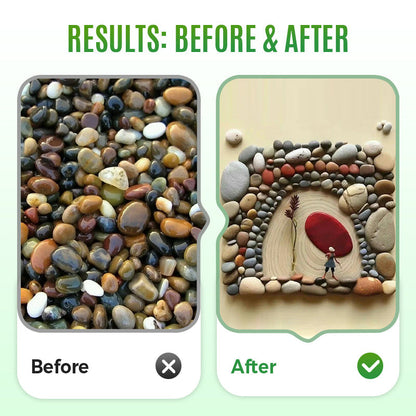 🌿Clear & Waterproof Rock Glue For Landscaping✨Transform Your Garden 💪🌿