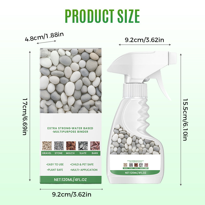 🌿Clear & Waterproof Rock Glue For Landscaping✨Transform Your Garden 💪🌿