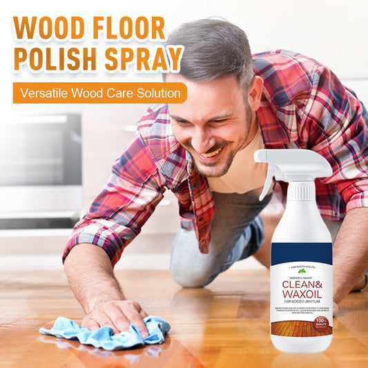 🏠Wood Floor Cleaning and Polishing Spray✨ Revive Your Wooden Floors In Minutes✨