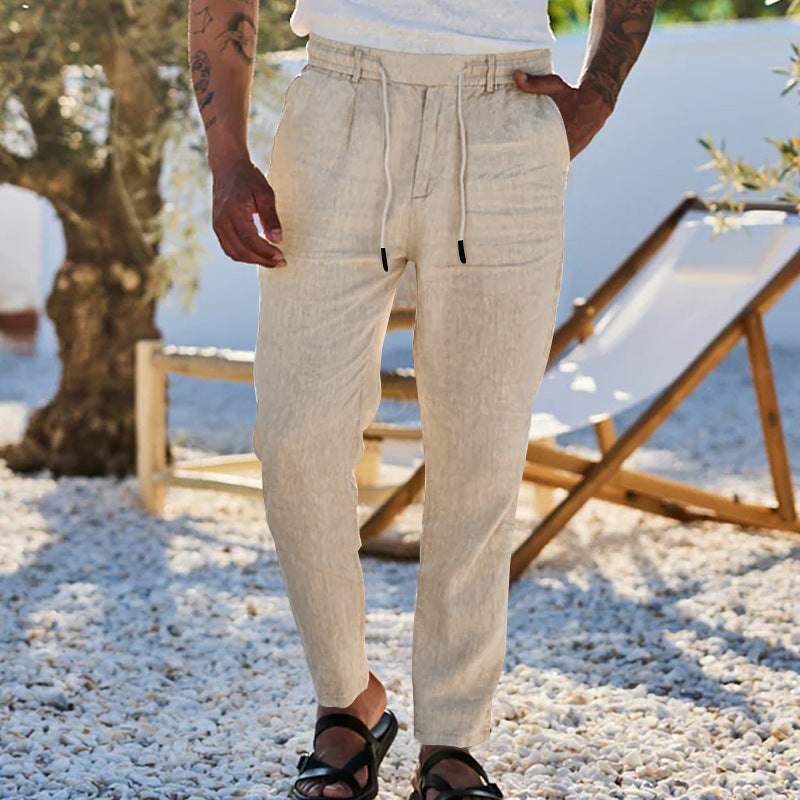 🌟Men's Casual Loose-Fit Drawstring Pants🌟 Ultimate Comfort And Perfect Fit