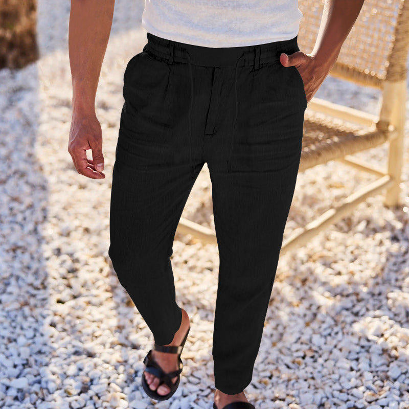 🌟Men's Casual Loose-Fit Drawstring Pants🌟 Ultimate Comfort And Perfect Fit