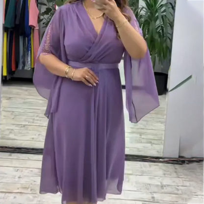 💃Summer Fashion Women's Choice🔥Women’s Elegant V-Neck Dress
