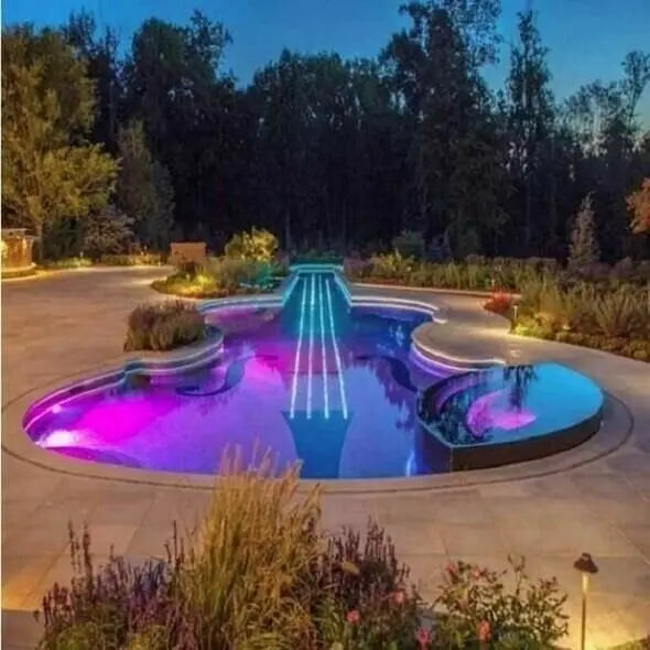 😍Underwater LED Lights (With Wireless Remote Control)🌈 Turn Your Pool Into A Party In Seconds 💦✨