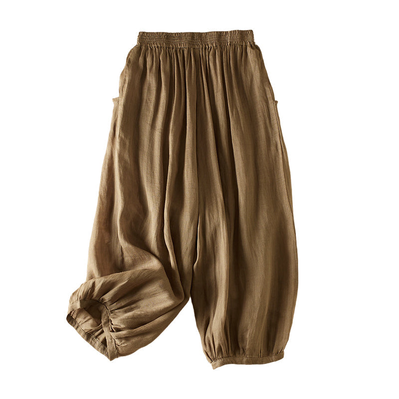 🎊2025 Neue Produkte👗High Waist Hose im Loose-Fit Laternen-Stil