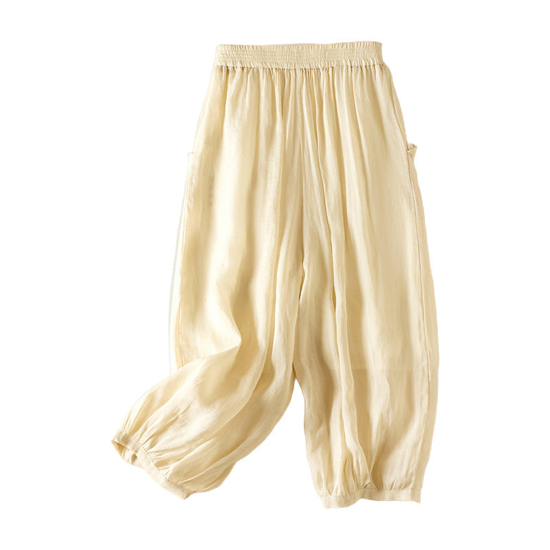 🎊2025 Neue Produkte👗High Waist Hose im Loose-Fit Laternen-Stil