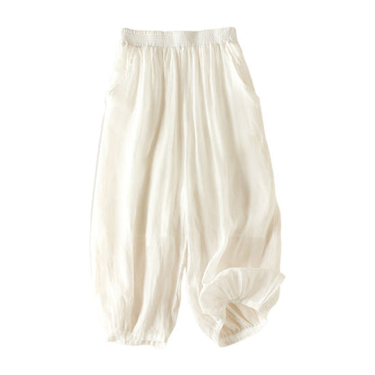 🎊2025 Neue Produkte👗High Waist Hose im Loose-Fit Laternen-Stil