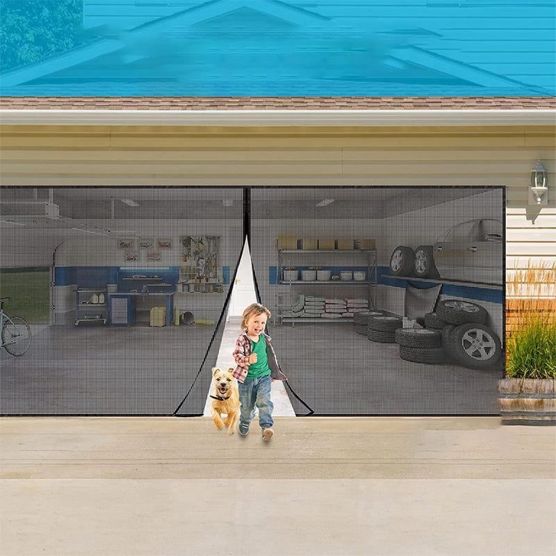 🔥HOT SALE  50%OFF🦟🚫2-Pack Bug-Proof Garage Door Screen🌿 Fresh Air In. Bugs Out. Summer Sorted 🔥