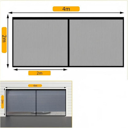 🔥HOT SALE  50%OFF🦟🚫2-Pack Bug-Proof Garage Door Screen🌿 Fresh Air In. Bugs Out. Summer Sorted 🔥