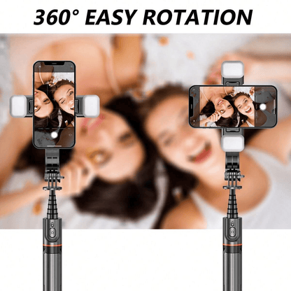 📸Ultimate Foldable Selfie Stick Tripod  – Perfect Shots Every Time!