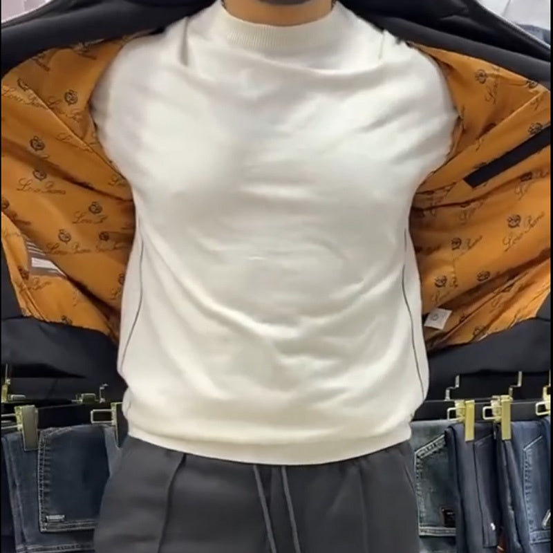 Men's Casual Jacket & Pants Two-Piece Set