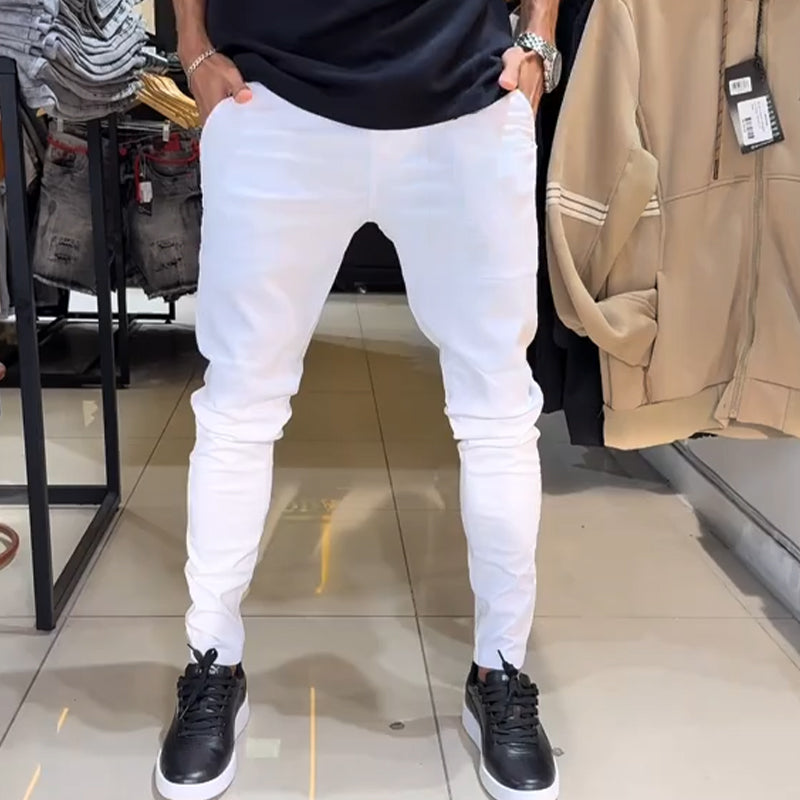 🔥2025 BEST SALE🔥Men’s Slim-Fit Casual Solid Color Pants
