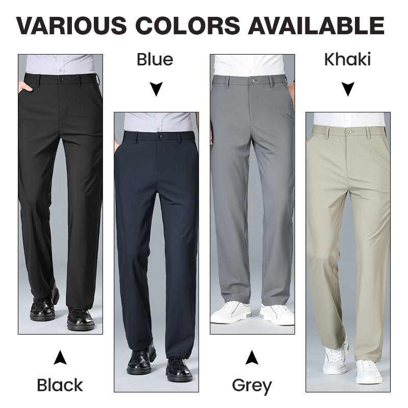 ❄️Stay Cool & Stylish 👖Men's Summer Breathable Stretch Straight Leg Pants