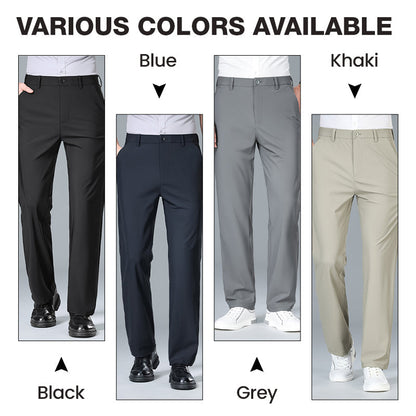 ❄️Stay Cool & Stylish 👖Men's Summer Breathable Stretch Straight Leg Pants